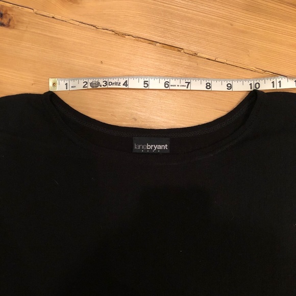 Lane Bryant Flowing Color Block Shirt - Picture 8 of 8